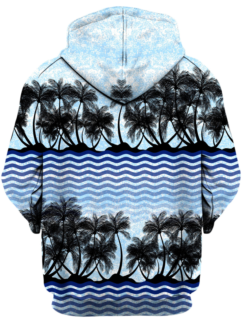 Tropical Waves Unisex Hoodie Sartoris Art Epic Hoodie