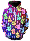 Hippy Trippy Unisex Hoodie Sartoris Art Epic Hoodie