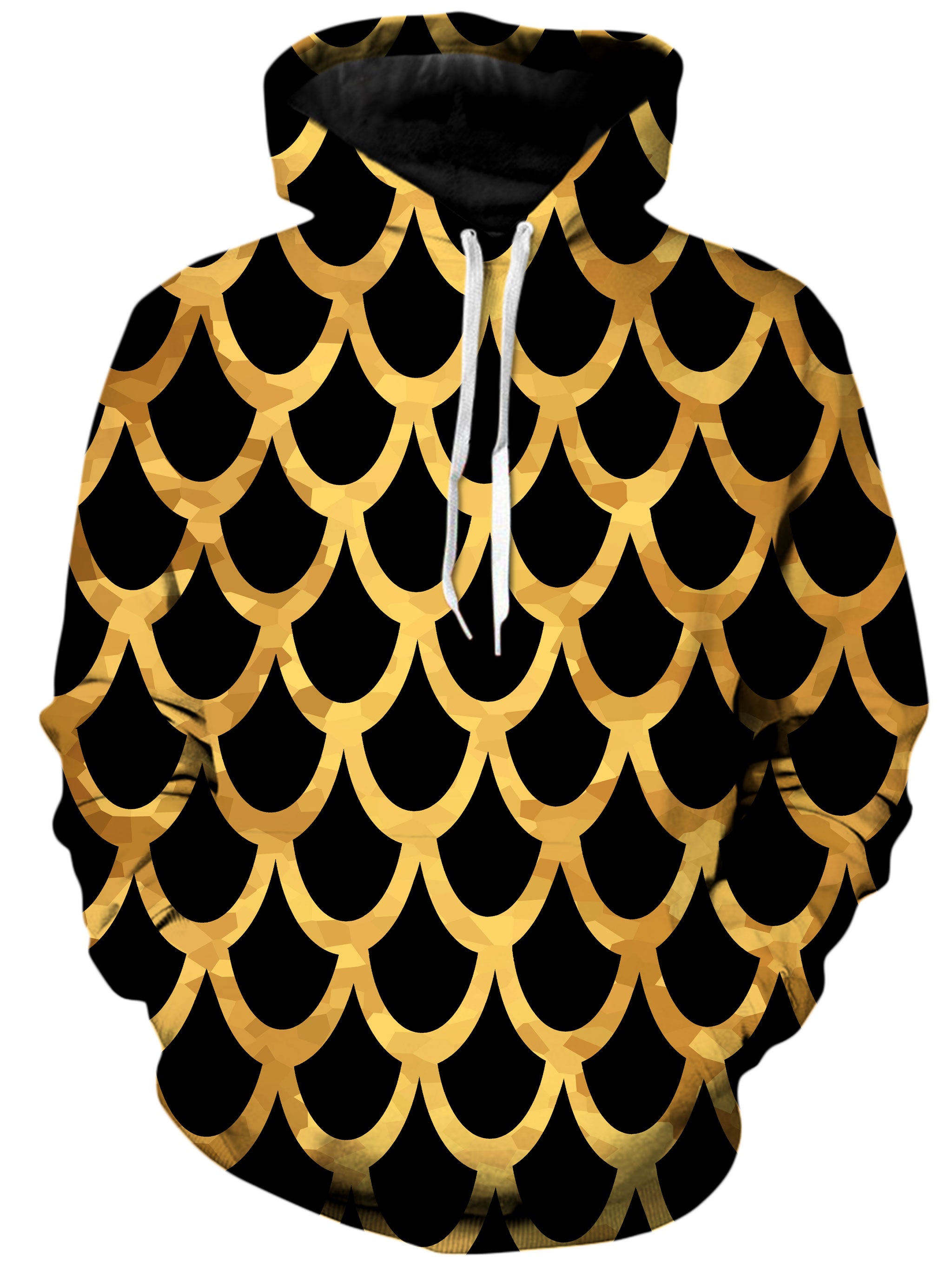 Mermaid Scales Gold Unisex Hoodie
