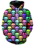 Skull Deejays Unisex Hoodie Sartoris Art Epic Hoodie