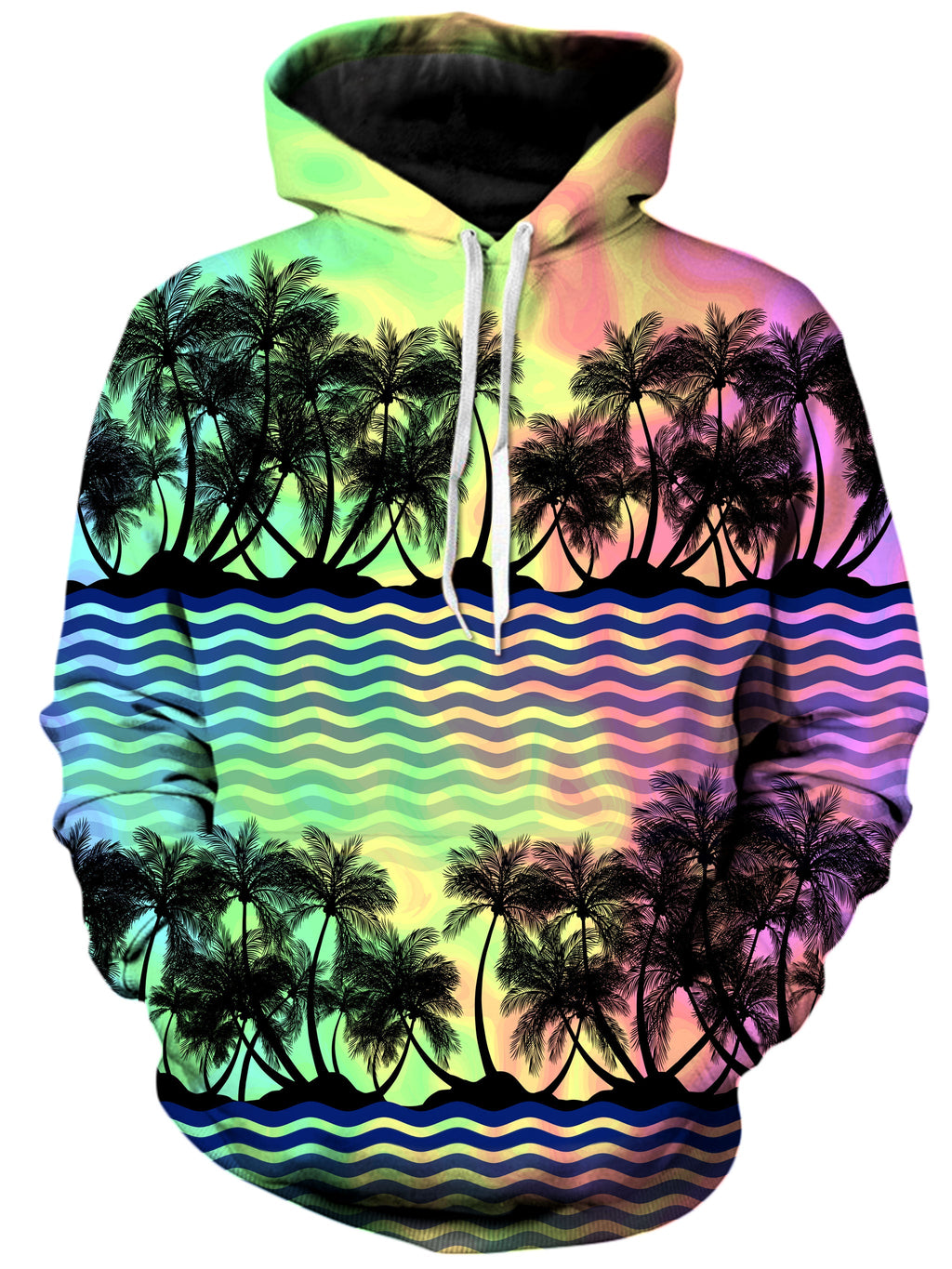 Tropical Sunset Unisex Hoodie Sartoris Art Epic Hoodie