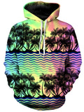 Tropical Sunset Unisex Hoodie Sartoris Art Epic Hoodie