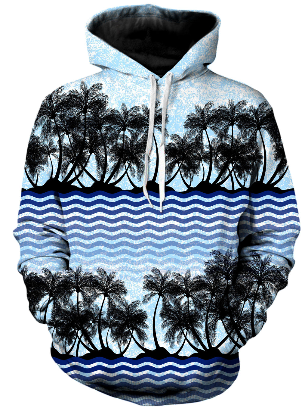 Tropical Waves Unisex Hoodie Sartoris Art Epic Hoodie