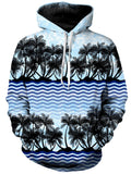 Tropical Waves Unisex Hoodie Sartoris Art Epic Hoodie