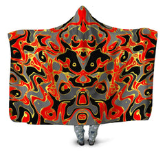 Abstract Journey Hooded Blanket