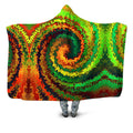Abstract Rotation Hooded Blanket Sartoris Art Epic Hoodie