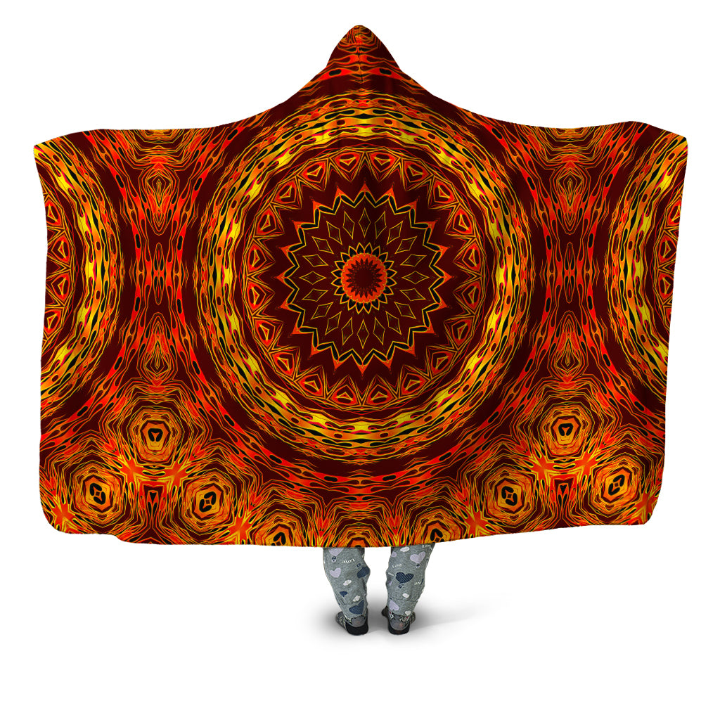 Chain Reaction Hooded Blanket