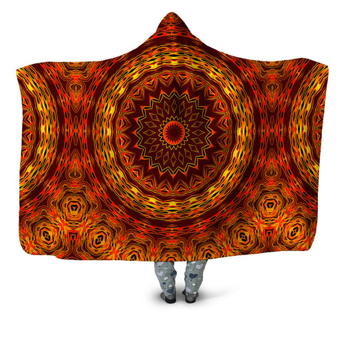 Chain Reaction Hooded Blanket Sartoris Art Epic Hoodie