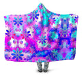 Flower Power Journey Hooded Blanket Sartoris Art Epic Hoodie