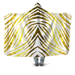 Gold Safari Hooded Blanket