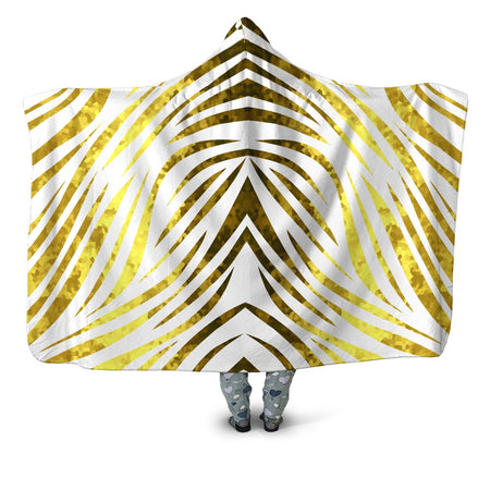 Sartoris Art - Gold Safari Hooded Blanket
