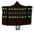 Happy Holidaze Hooded Blanket Sartoris Art Epic Hoodie