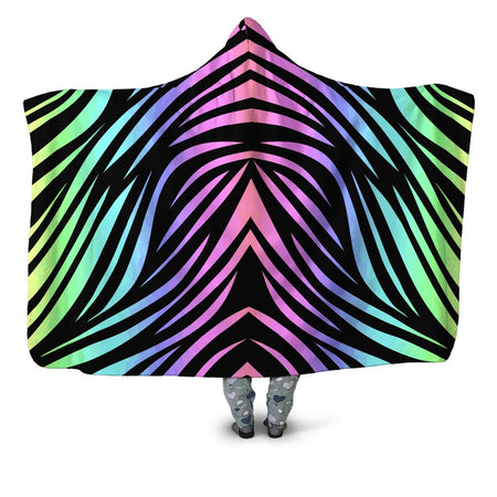 Sartoris Art - Jungle Rainbow Hooded Blanket