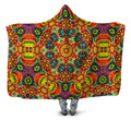 Ornate Color Journey Hooded Blanket Sartoris Art Epic Hoodie