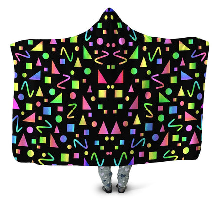 Sartoris Art - Party Geometric Hooded Blanket