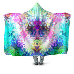 Pastel Confusion Hooded Blanket