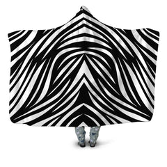 Safari Print Hooded Blanket
