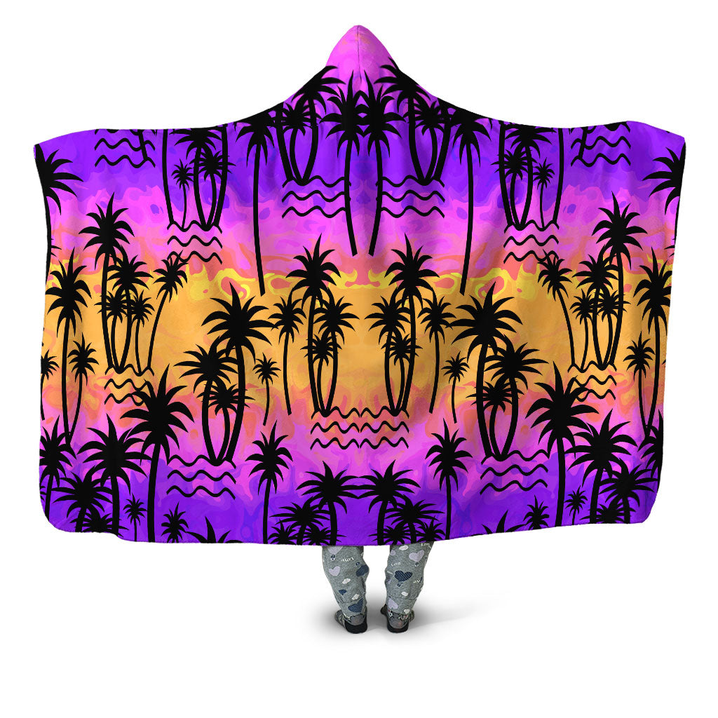 Sultry Summer Hooded Blanket