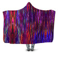 Trippy Vibes Hooded Blanket Sartoris Art Epic Hoodie