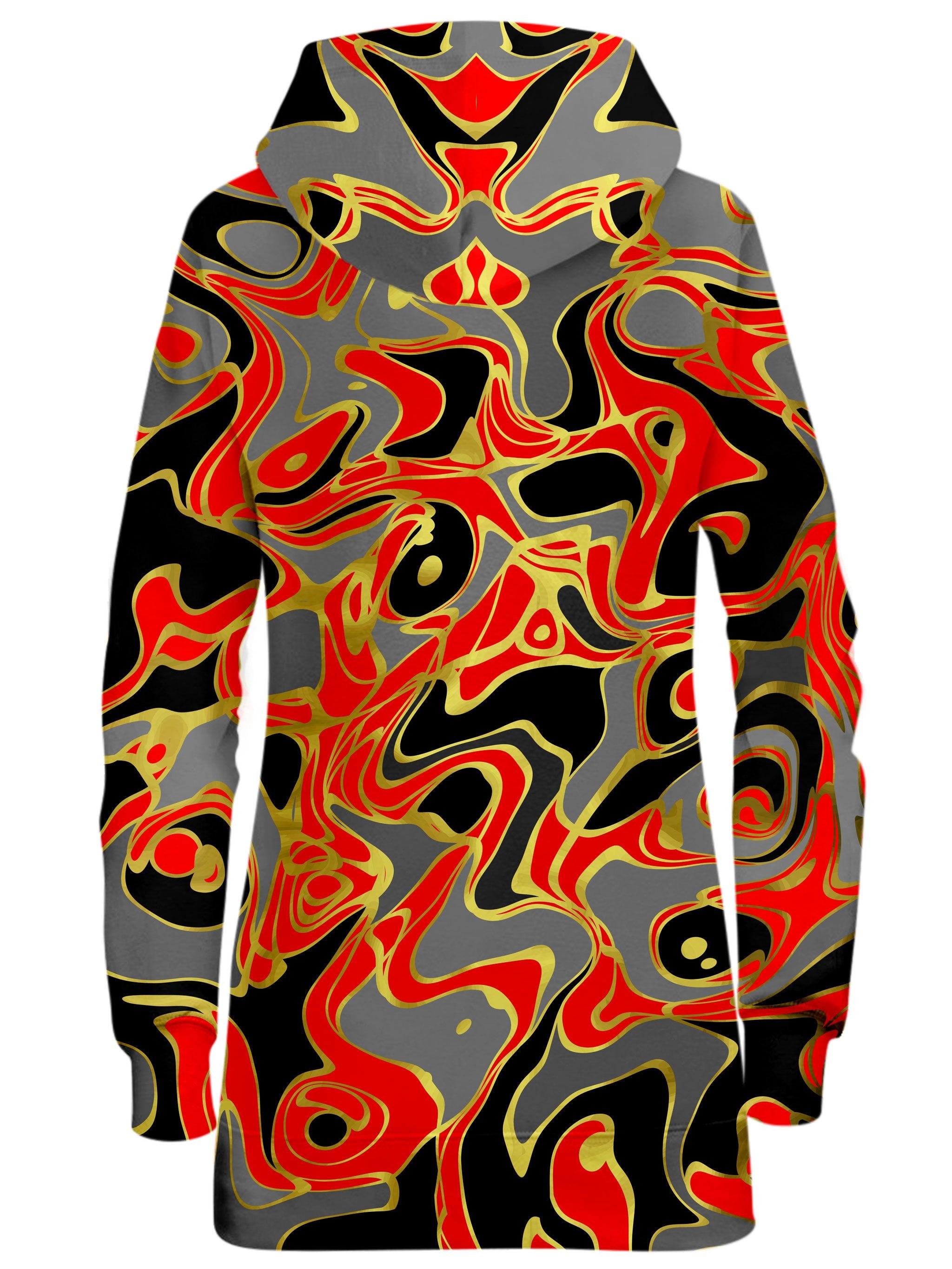 Abstract Journey Hoodie Dress