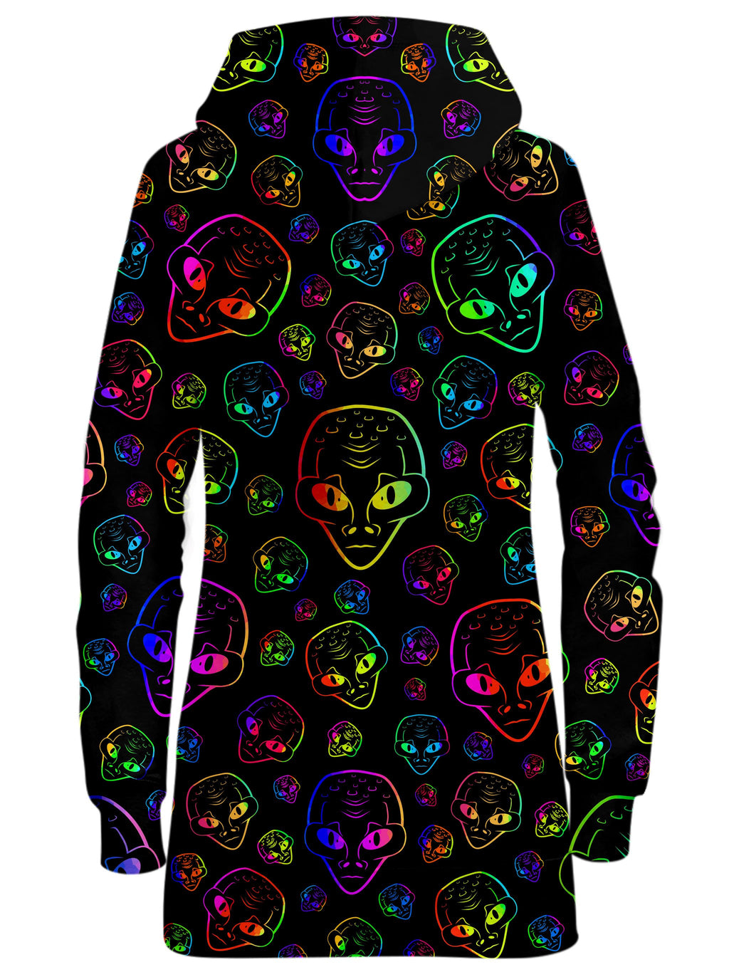 Alien Invasion Hoodie Dress Sartoris Art Epic Hoodie