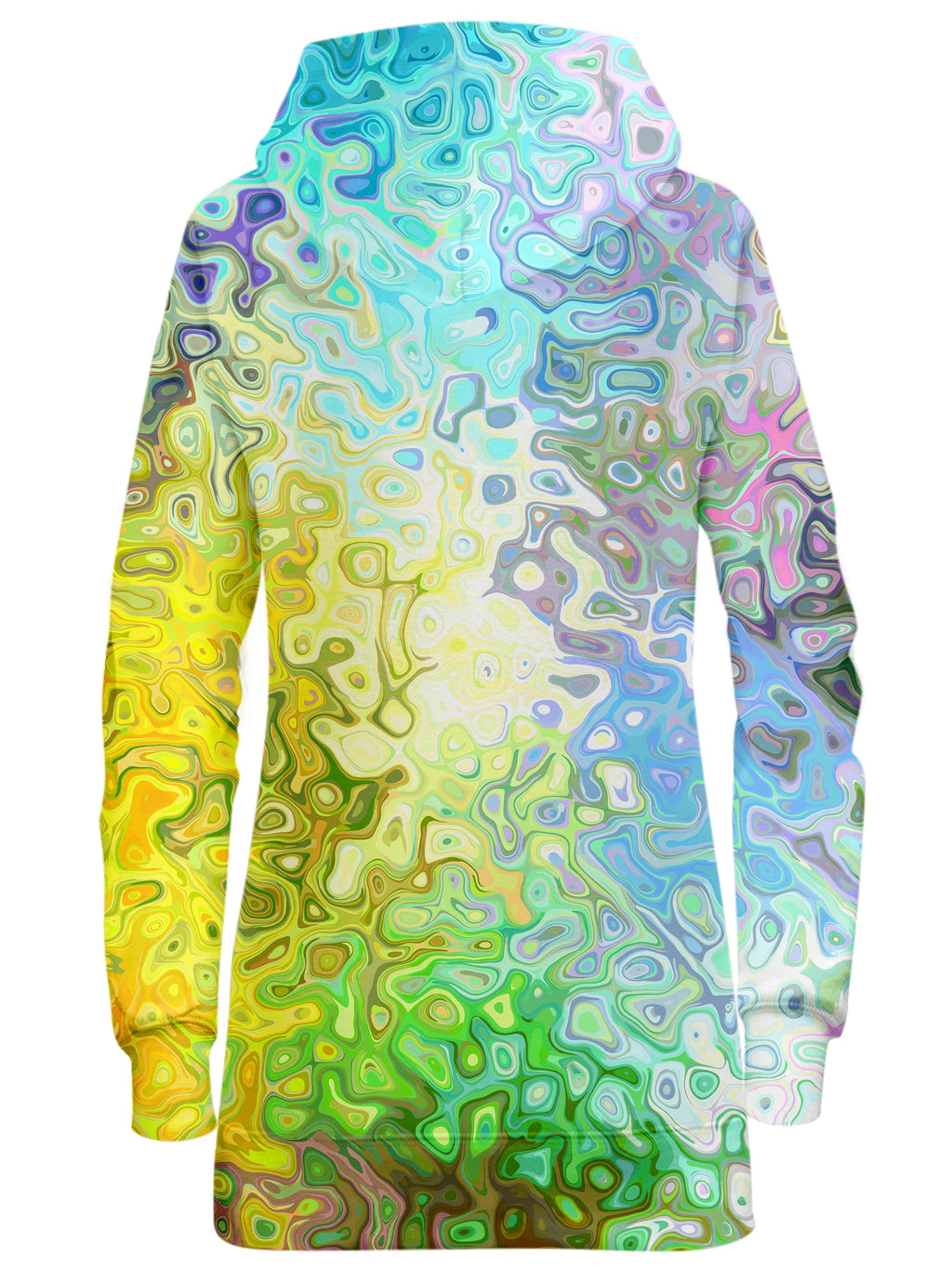 Color Jumble Hoodie Dress Sartoris Art Epic Hoodie