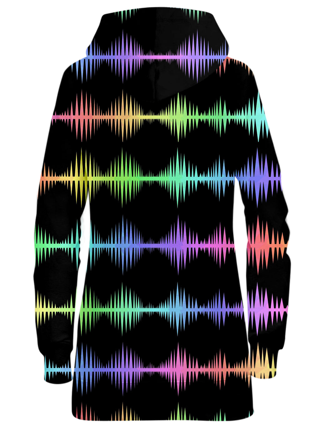 Equalizer Sound Waves Hoodie Dress Sartoris Art Epic Hoodie