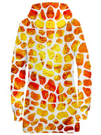 Giraffe Pattern Hoodie Dress Sartoris Art Epic Hoodie
