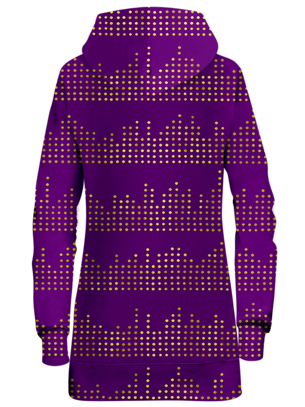 Gold Equalizer Beats Hoodie Dress