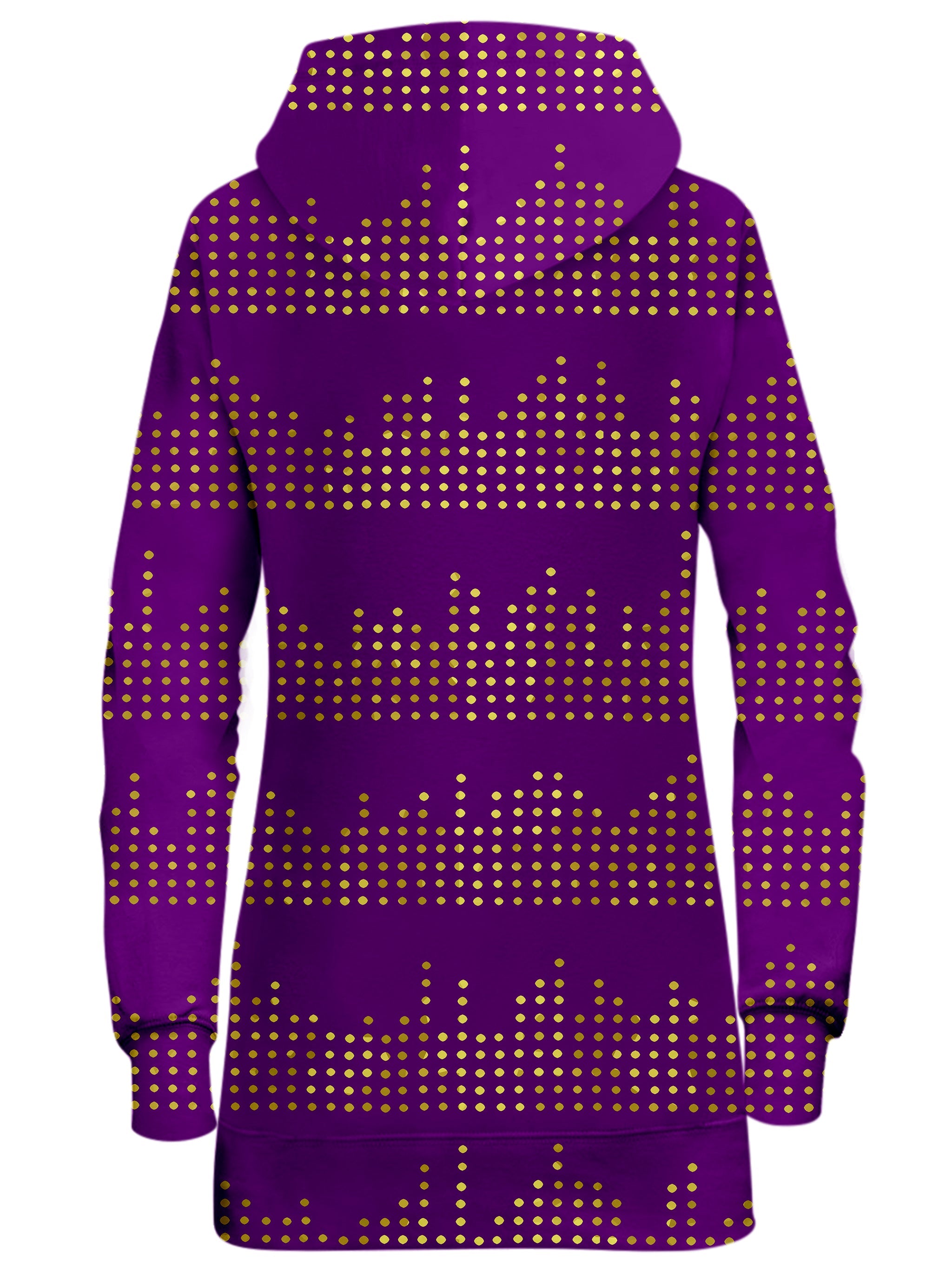 Gold Equalizer Beats Hoodie Dress