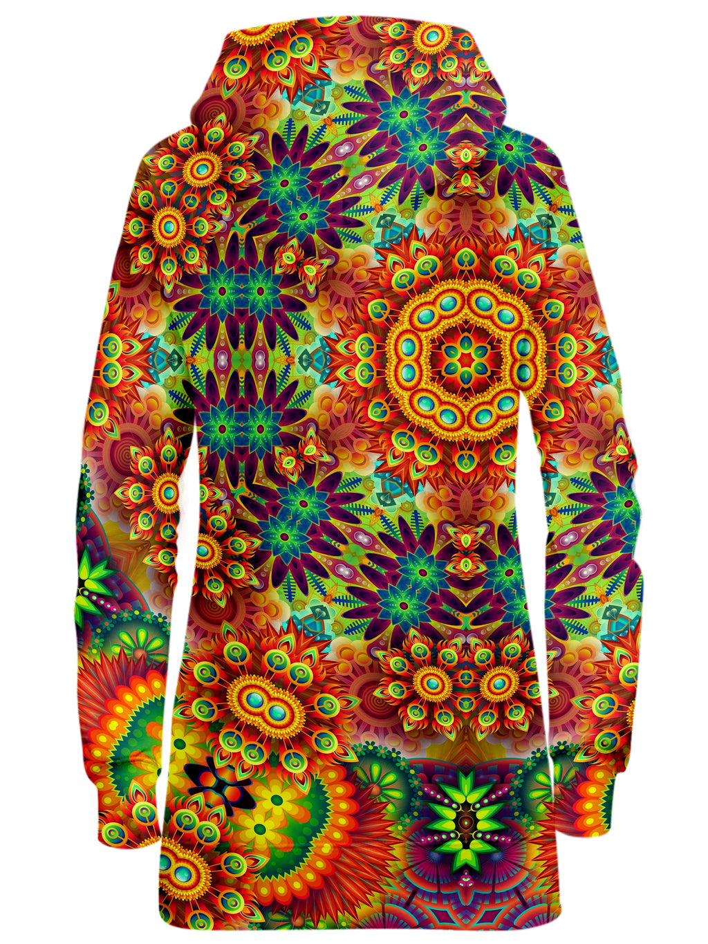 Ornate Color Journey Hoodie Dress Sartoris Art Epic Hoodie