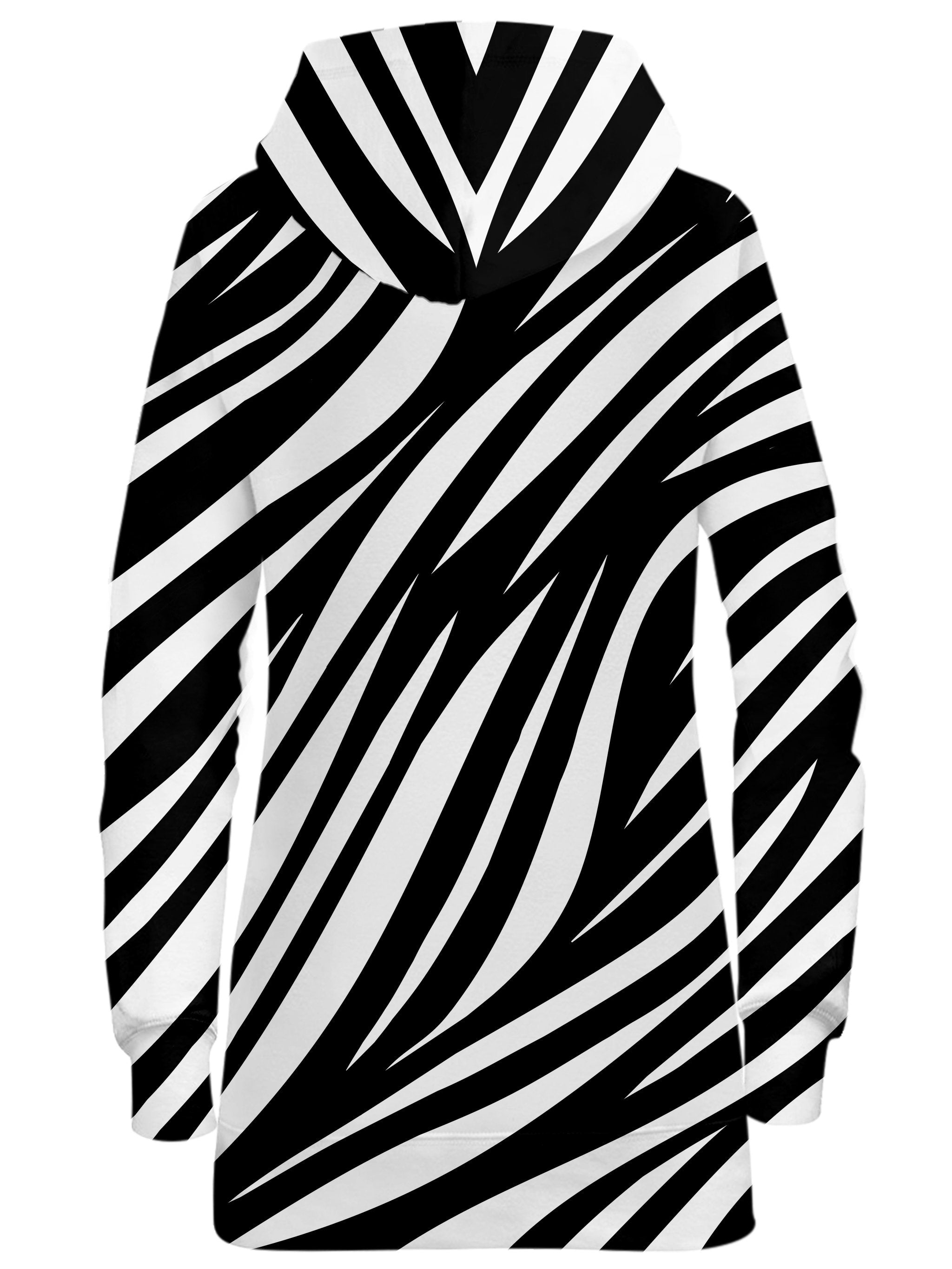 Safari Print Hoodie Dress