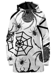 Black & White Halloween Hoodie Dress