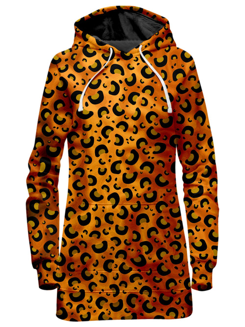 Cheetah Print Hoodie Dress Sartoris Art Epic Hoodie