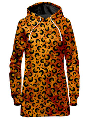 Cheetah Print Hoodie Dress