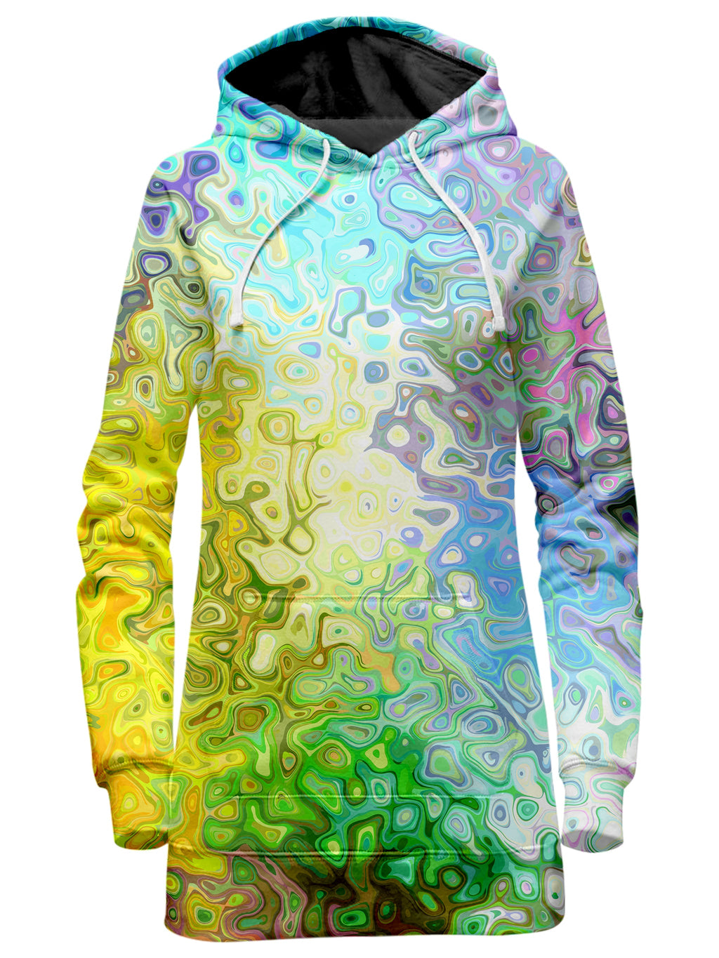 Color Jumble Hoodie Dress Sartoris Art Epic Hoodie