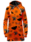 Halloween Black Cats Hoodie Dress Sartoris Art Epic Hoodie