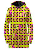 Happy Plaid Hoodie Dress Sartoris Art Epic Hoodie