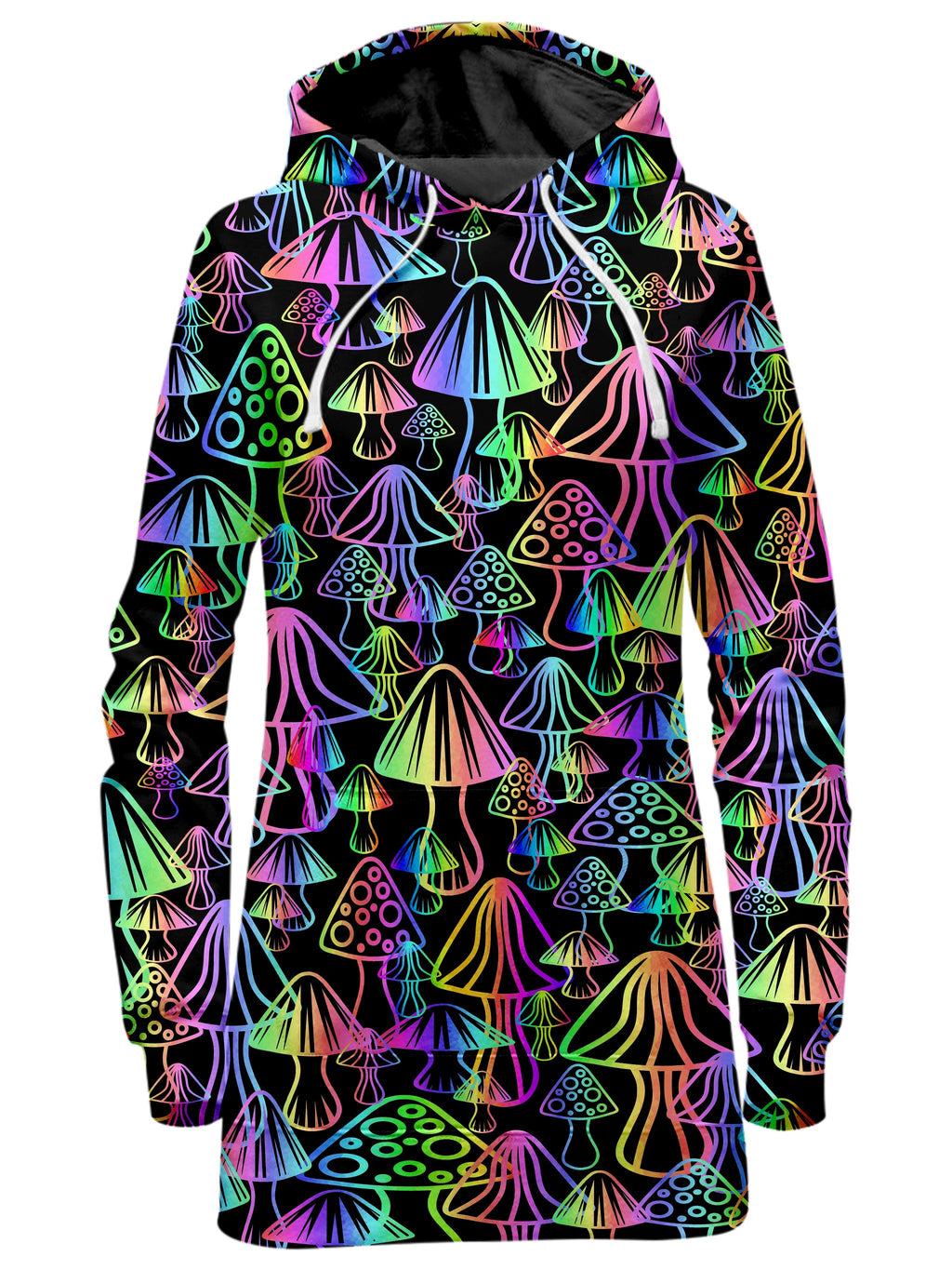 Magic Mushrooms Hoodie Dress