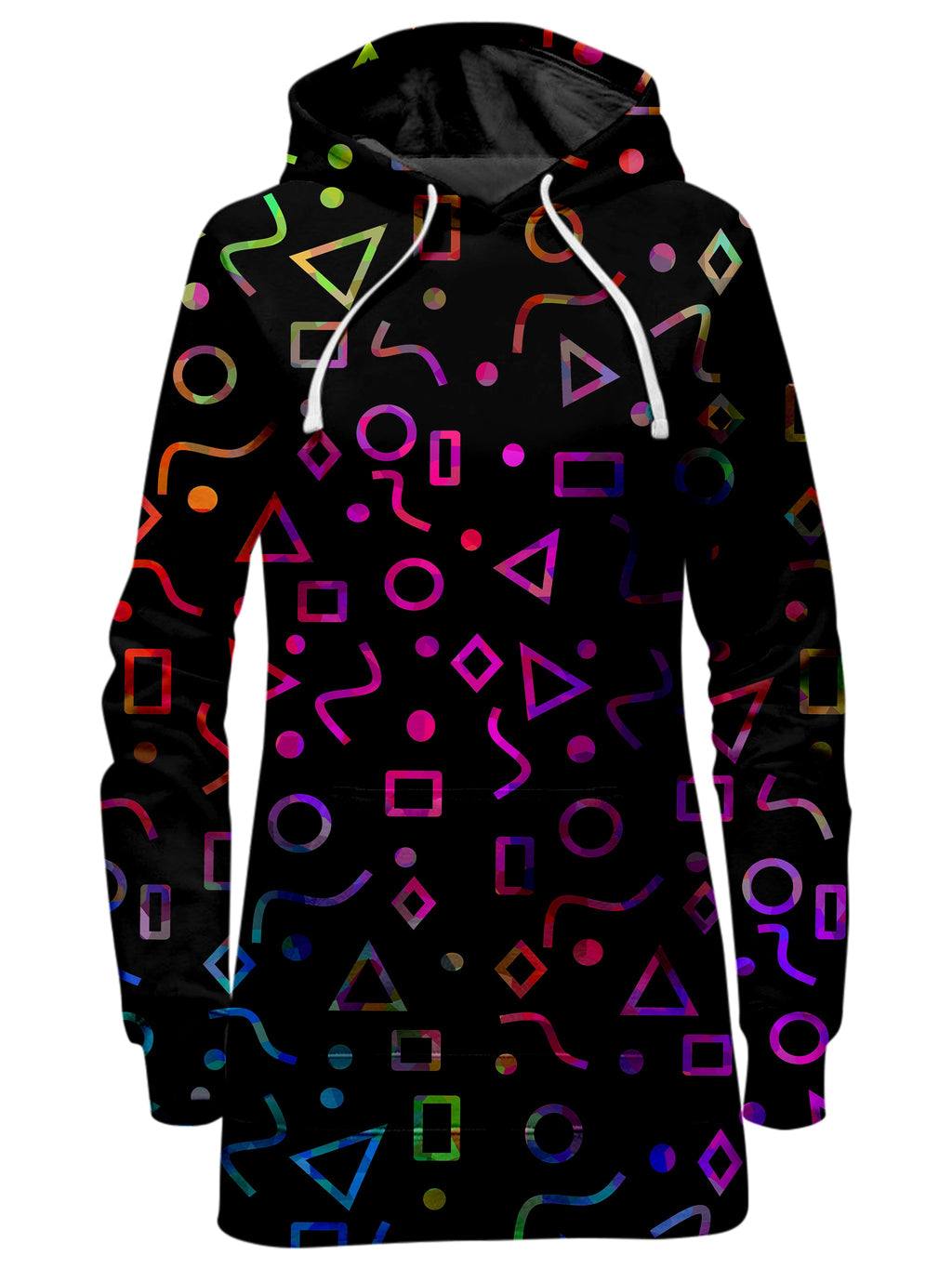 Modern Shapes Hoodie Dress Sartoris Art Epic Hoodie
