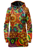 Ornate Color Journey Hoodie Dress Sartoris Art Epic Hoodie