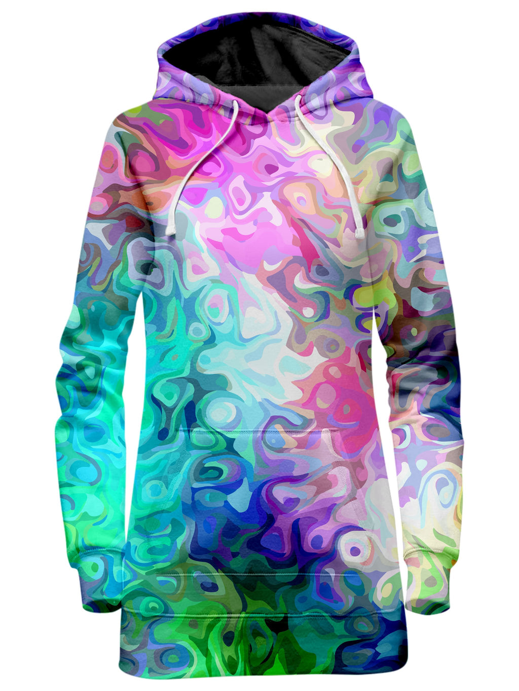 Pastel Confusion Hoodie Dress Sartoris Art Epic Hoodie