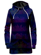 Techno Equalizer Bars Hoodie Dress Sartoris Art Epic Hoodie