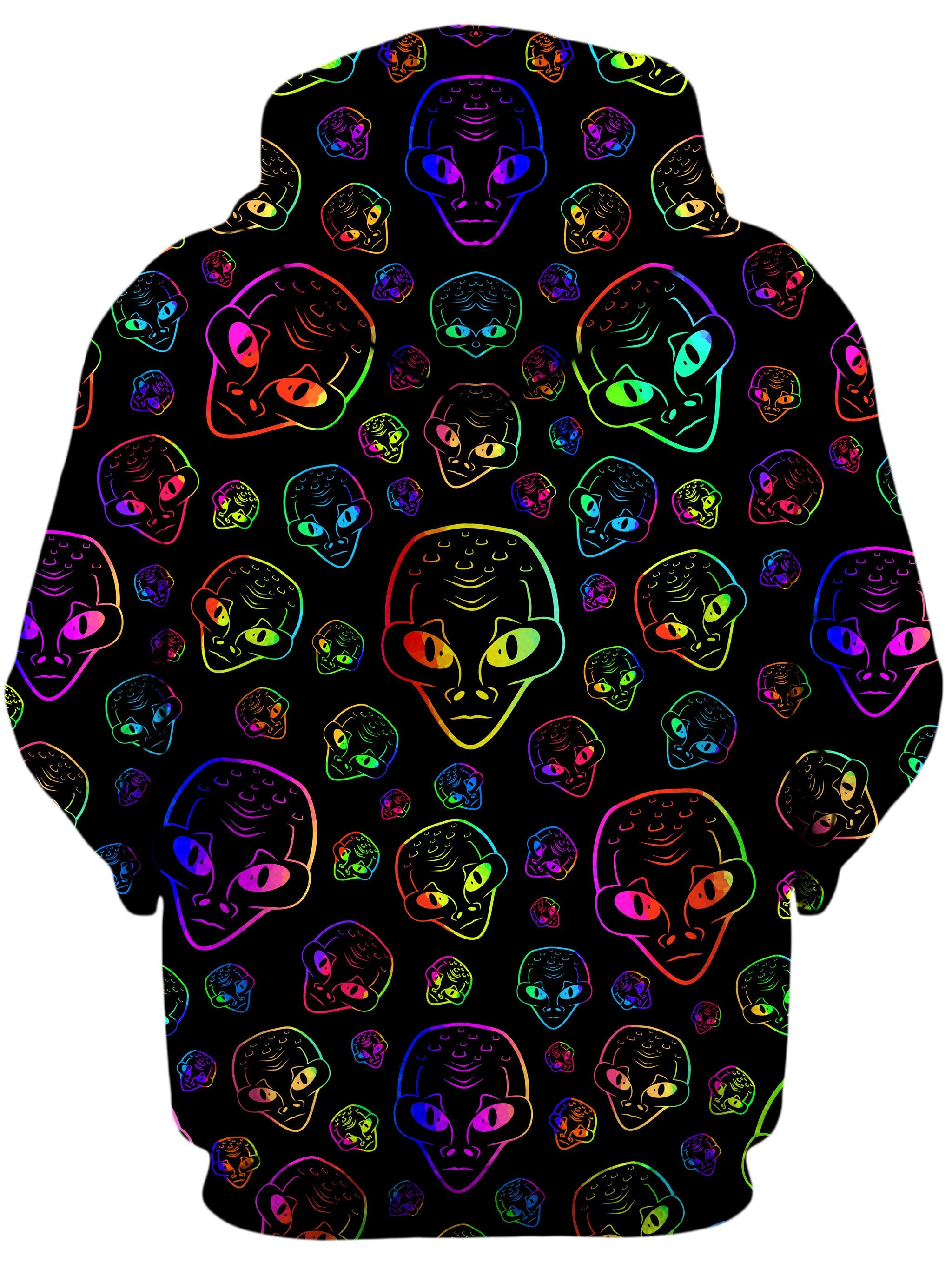 Alien Invasion Unisex Zip-Up Hoodie