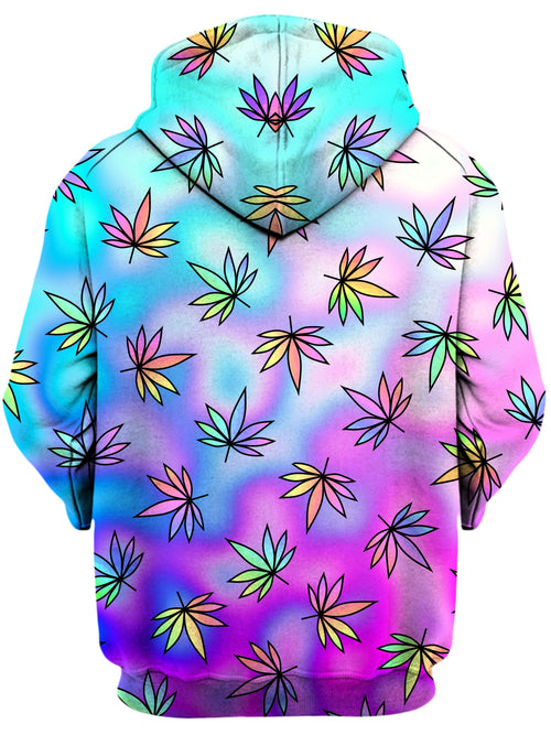 Cascading Marijuana Unisex Zip-Up Hoodie Sartoris Art Epic Hoodie