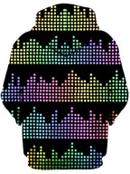 Equalizer Beats Unisex Hoodie Sartoris Art Epic Hoodie