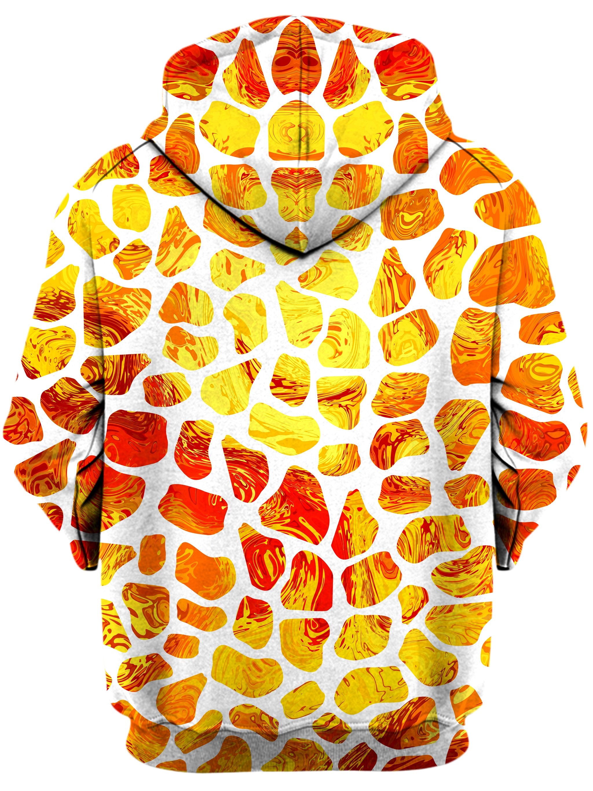 Giraffe Pattern Unisex Zip-Up Hoodie