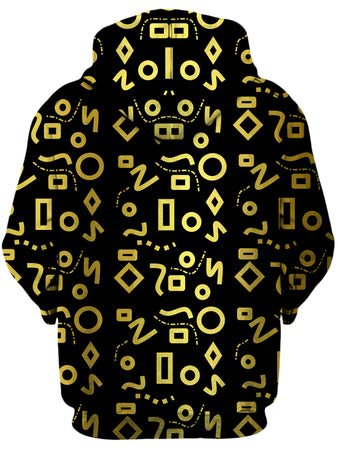 Sartoris Art - Gold Mod Glam Unisex Hoodie