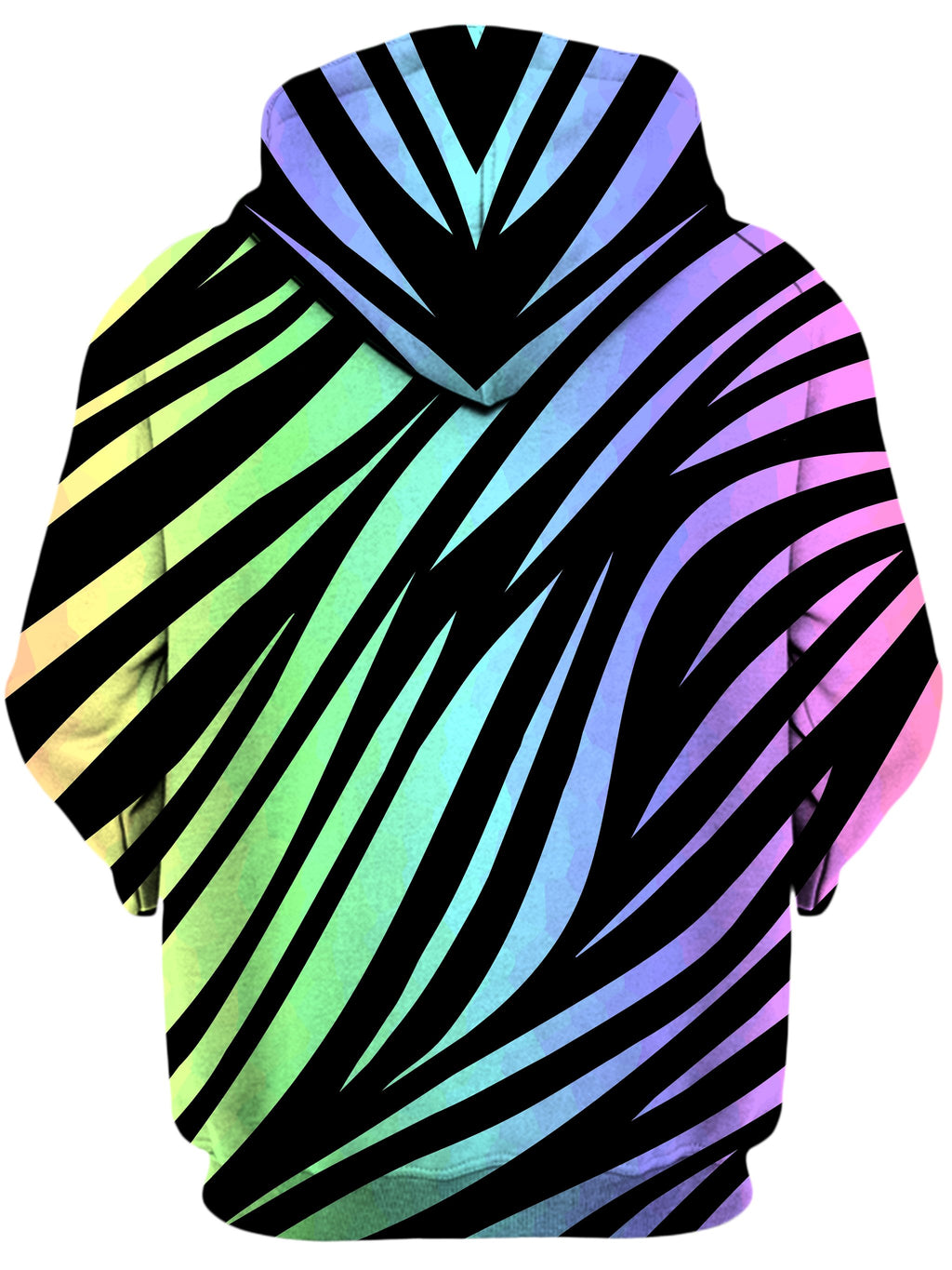 Jungle Rainbow Unisex Zip-Up Hoodie Sartoris Art Epic Hoodie