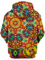 Ornate Color Journey Unisex Hoodie Sartoris Art Epic Hoodie
